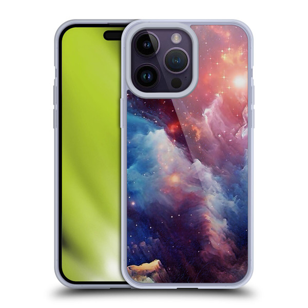 Cosmo18 Space Mysterious Space Soft Gel Case for Apple iPhone 14 Pro Max