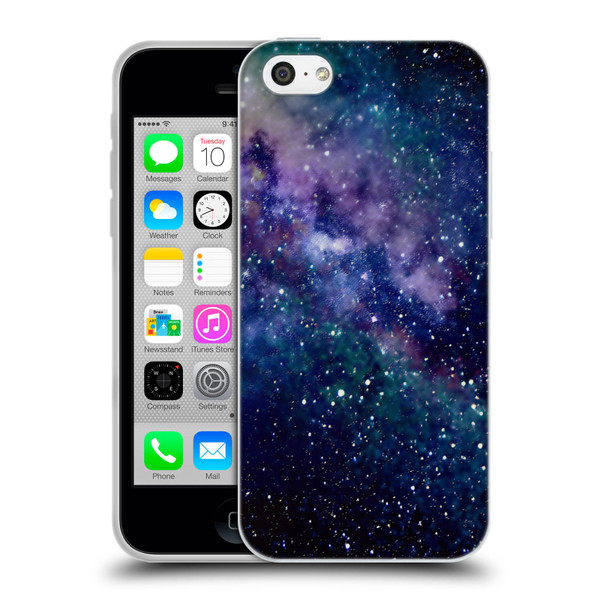 Cosmo18 Space Milky Way Soft Gel Case for Apple iPhone 5c