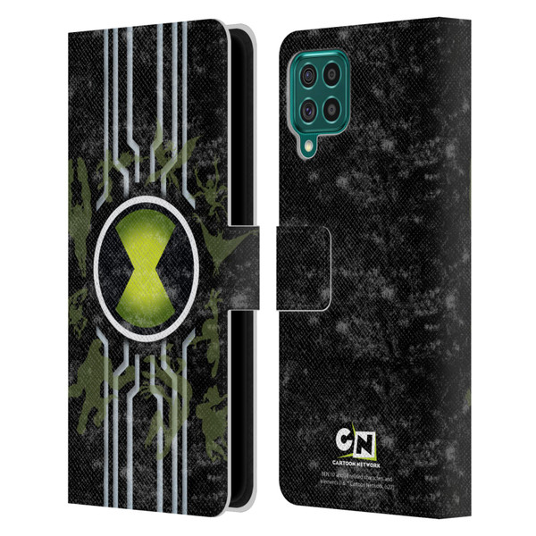 Ben 10: Alien Force Graphics Omnitrix Leather Book Wallet Case Cover For Samsung Galaxy F62 (2021)