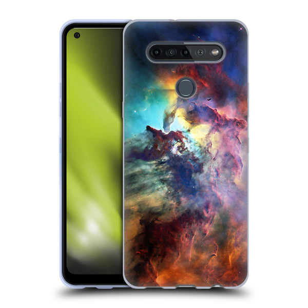 Cosmo18 Space Lagoon Nebula Soft Gel Case for LG K51S