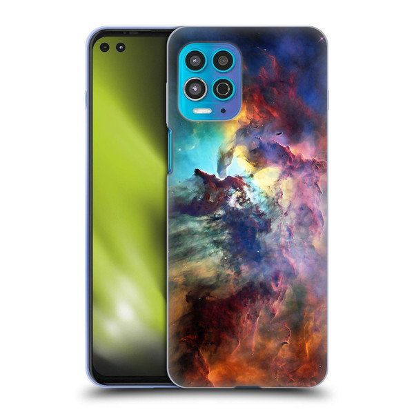 Cosmo18 Space Lagoon Nebula Soft Gel Case for Motorola Moto G100