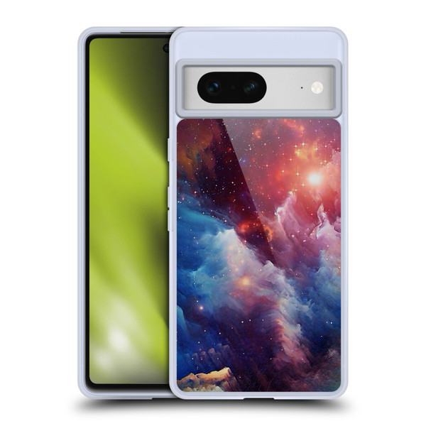 Cosmo18 Space Mysterious Space Soft Gel Case for Google Pixel 7