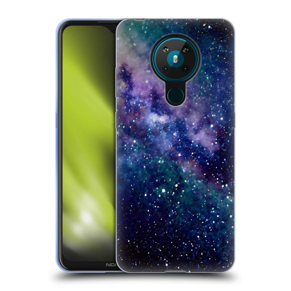 Cosmo18 Space Milky Way Soft Gel Case for Nokia 5.3