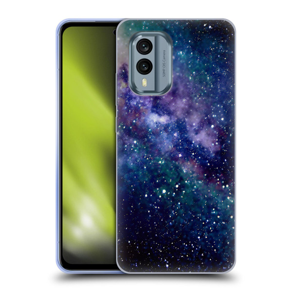 Cosmo18 Space Milky Way Soft Gel Case for Nokia X30