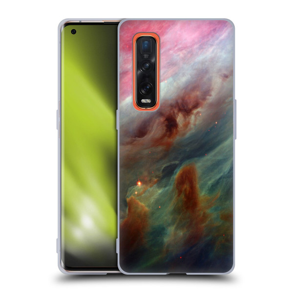 Cosmo18 Space Orion Gas Clouds Soft Gel Case for OPPO Find X2 Pro 5G