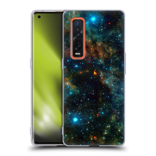 Cosmo18 Space Star Formation Soft Gel Case for OPPO Find X2 Pro 5G