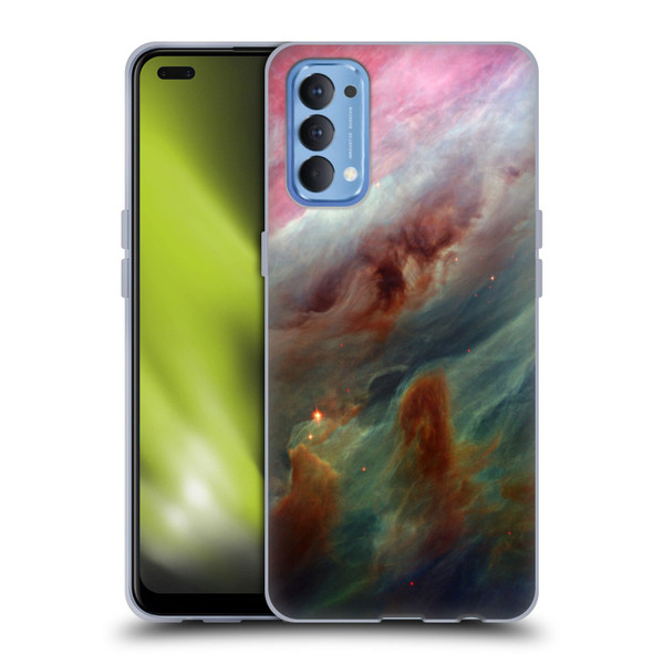 Cosmo18 Space Orion Gas Clouds Soft Gel Case for OPPO Reno 4 5G
