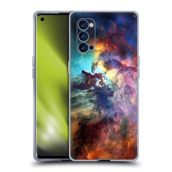 Cosmo18 Space Lagoon Nebula Soft Gel Case for OPPO Reno 4 Pro 5G
