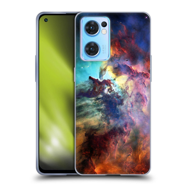 Cosmo18 Space Lagoon Nebula Soft Gel Case for OPPO Reno7 5G / Find X5 Lite
