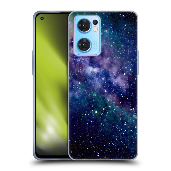 Cosmo18 Space Milky Way Soft Gel Case for OPPO Reno7 5G / Find X5 Lite