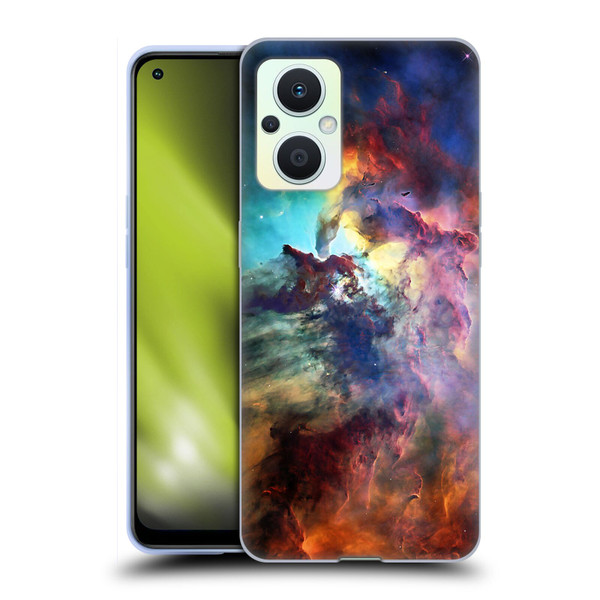 Cosmo18 Space Lagoon Nebula Soft Gel Case for OPPO Reno8 Lite