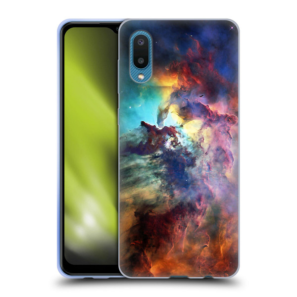 Cosmo18 Space Lagoon Nebula Soft Gel Case for Samsung Galaxy A02/M02 (2021)