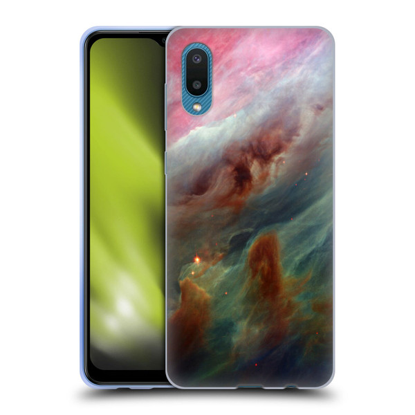 Cosmo18 Space Orion Gas Clouds Soft Gel Case for Samsung Galaxy A02/M02 (2021)