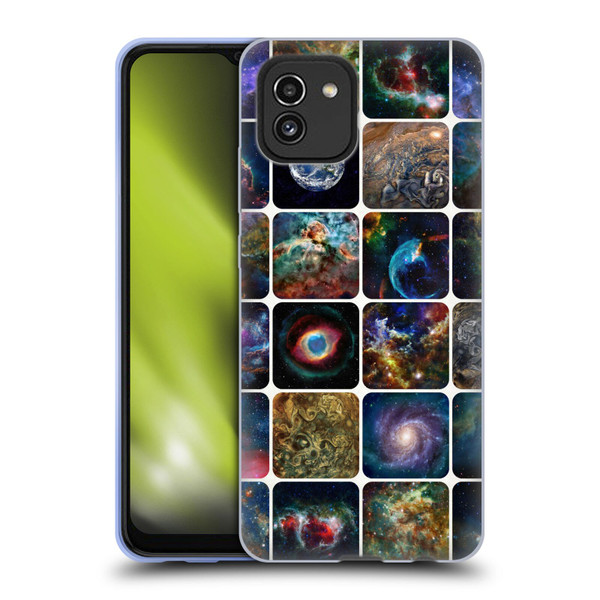 Cosmo18 Space The Amazing Universe Soft Gel Case for Samsung Galaxy A03 (2021)