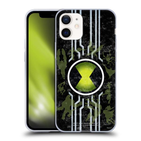 Ben 10: Alien Force Graphics Omnitrix Soft Gel Case for Apple iPhone 12 Mini