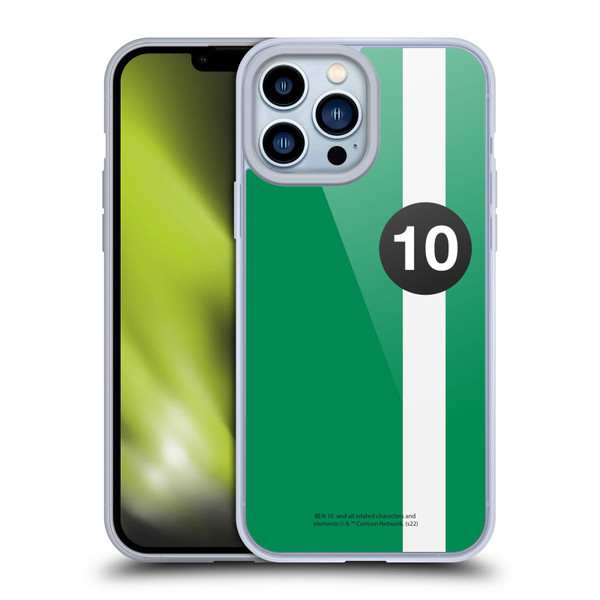 Ben 10: Alien Force Graphics Ben's Jacket Soft Gel Case for Apple iPhone 13 Pro Max