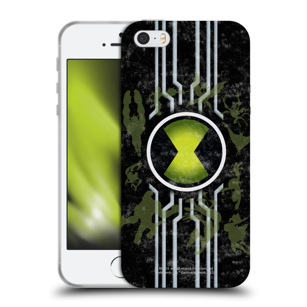 Ben 10: Alien Force Graphics Omnitrix Soft Gel Case for Apple iPhone 5 / 5s / iPhone SE 2016