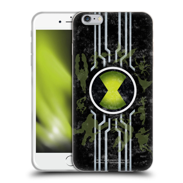 Ben 10: Alien Force Graphics Omnitrix Soft Gel Case for Apple iPhone 6 Plus / iPhone 6s Plus