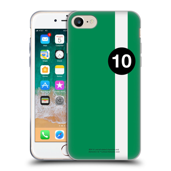 Ben 10: Alien Force Graphics Ben's Jacket Soft Gel Case for Apple iPhone 7 / 8 / SE 2020 & 2022