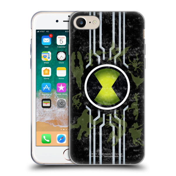 Ben 10: Alien Force Graphics Omnitrix Soft Gel Case for Apple iPhone 7 / 8 / SE 2020 & 2022