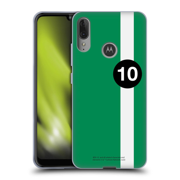 Ben 10: Alien Force Graphics Ben's Jacket Soft Gel Case for Motorola Moto E6 Plus