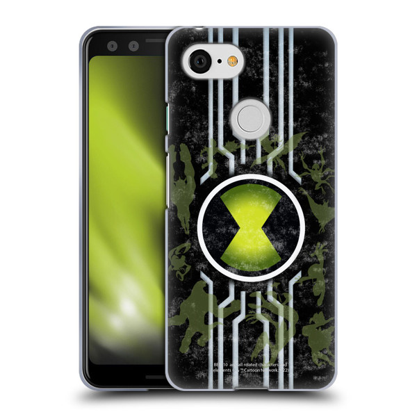 Ben 10: Alien Force Graphics Omnitrix Soft Gel Case for Google Pixel 3
