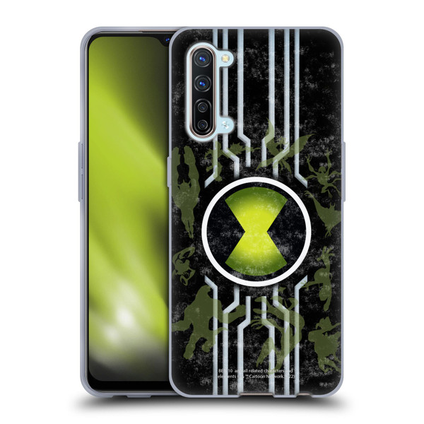 Ben 10: Alien Force Graphics Omnitrix Soft Gel Case for OPPO Find X2 Lite 5G