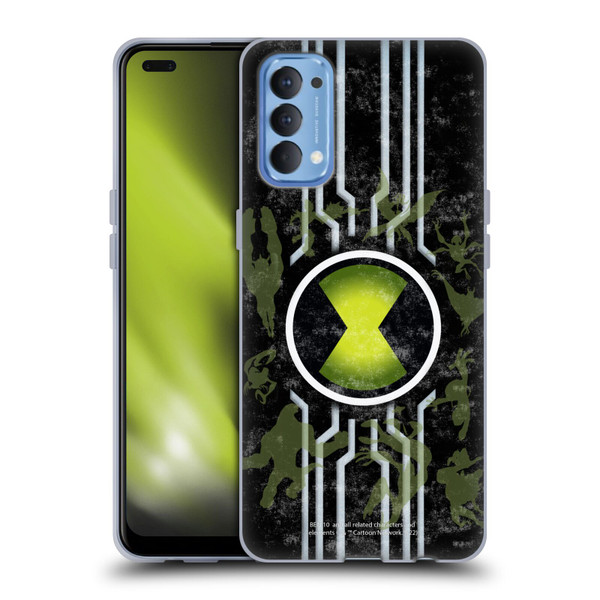 Ben 10: Alien Force Graphics Omnitrix Soft Gel Case for OPPO Reno 4 5G