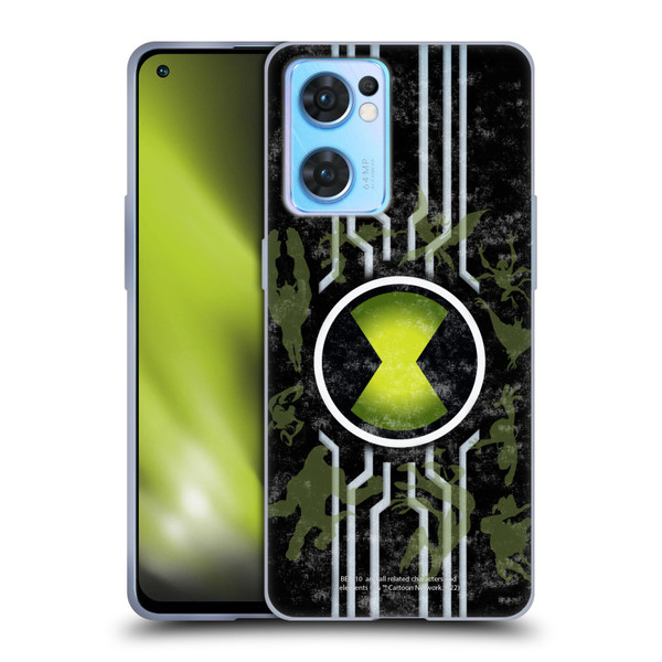 Ben 10: Alien Force Graphics Omnitrix Soft Gel Case for OPPO Reno7 5G / Find X5 Lite
