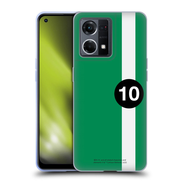 Ben 10: Alien Force Graphics Ben's Jacket Soft Gel Case for OPPO Reno8 4G
