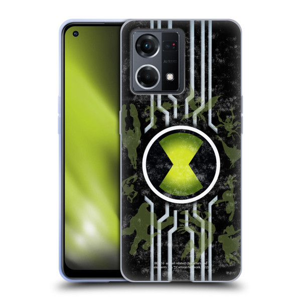 Ben 10: Alien Force Graphics Omnitrix Soft Gel Case for OPPO Reno8 4G