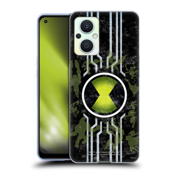 Ben 10: Alien Force Graphics Omnitrix Soft Gel Case for OPPO Reno8 Lite