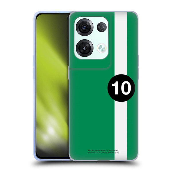 Ben 10: Alien Force Graphics Ben's Jacket Soft Gel Case for OPPO Reno8 Pro