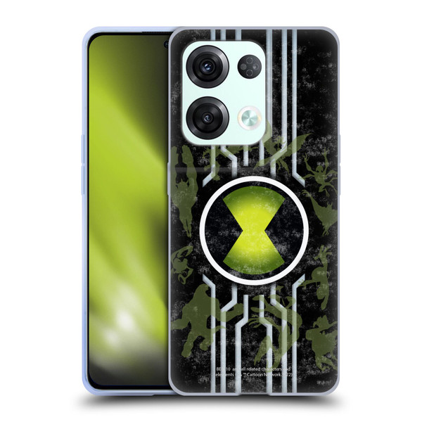 Ben 10: Alien Force Graphics Omnitrix Soft Gel Case for OPPO Reno8 Pro