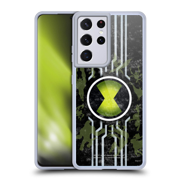 Ben 10: Alien Force Graphics Omnitrix Soft Gel Case for Samsung Galaxy S21 Ultra 5G