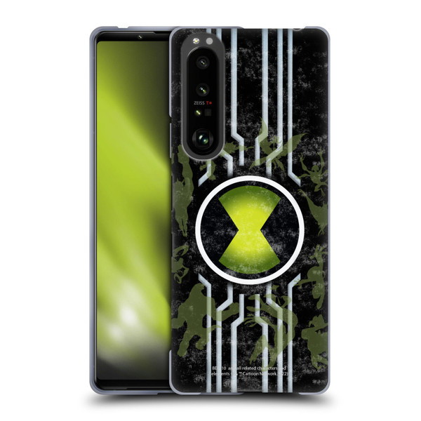 Ben 10: Alien Force Graphics Omnitrix Soft Gel Case for Sony Xperia 1 III
