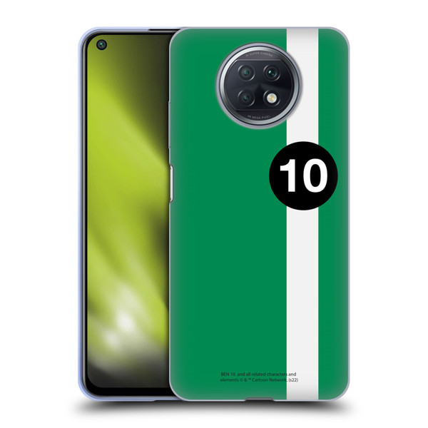 Ben 10: Alien Force Graphics Ben's Jacket Soft Gel Case for Xiaomi Redmi Note 9T 5G