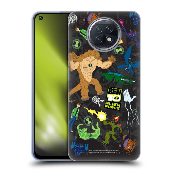 Ben 10: Alien Force Graphics Character Art Soft Gel Case for Xiaomi Redmi Note 9T 5G