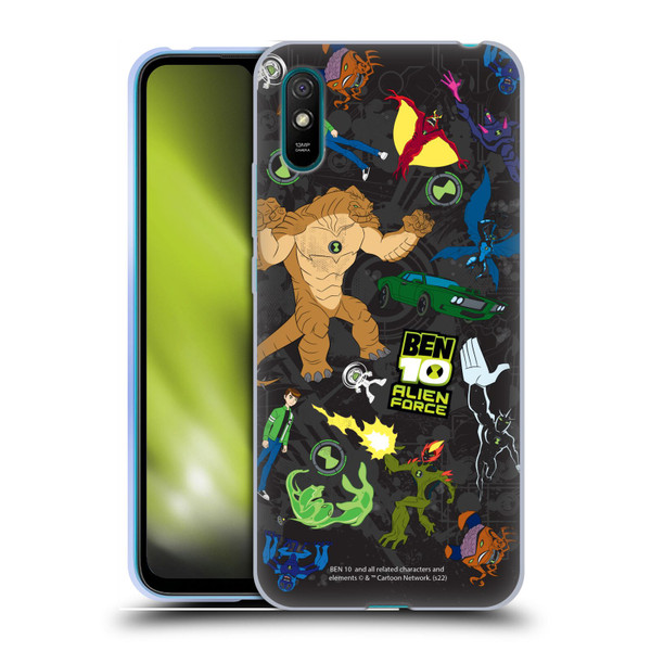 Ben 10: Alien Force Graphics Character Art Soft Gel Case for Xiaomi Redmi 9A / Redmi 9AT