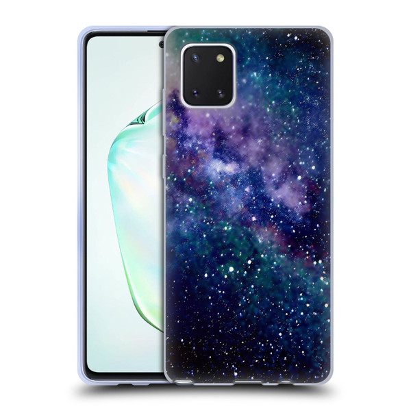 Cosmo18 Space Milky Way Soft Gel Case for Samsung Galaxy Note10 Lite