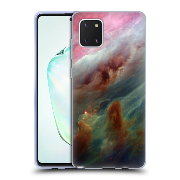 Cosmo18 Space Orion Gas Clouds Soft Gel Case for Samsung Galaxy Note10 Lite