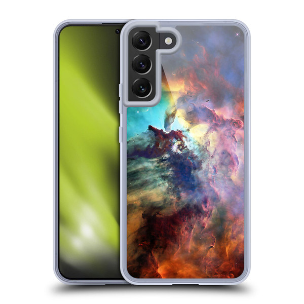 Cosmo18 Space Lagoon Nebula Soft Gel Case for Samsung Galaxy S22+ 5G