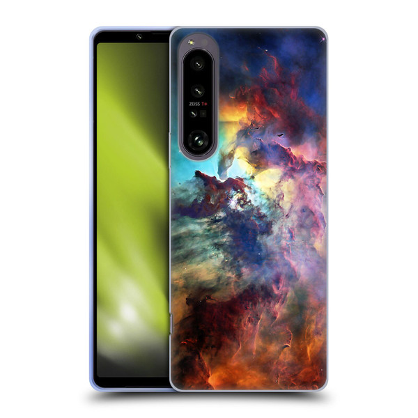 Cosmo18 Space Lagoon Nebula Soft Gel Case for Sony Xperia 1 IV