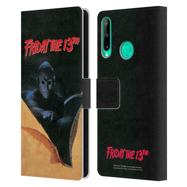 Friday the 13th Part III Key Art Poster 2 Leather Book Wallet Case Cover For Huawei P40 lite E