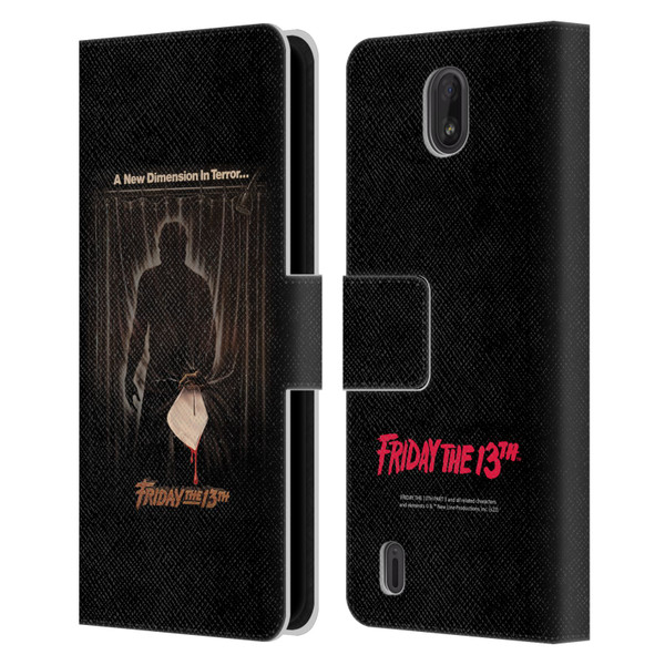 Friday the 13th Part III Key Art Poster 3 Leather Book Wallet Case Cover For Nokia C01 Plus/C1 2nd Edition