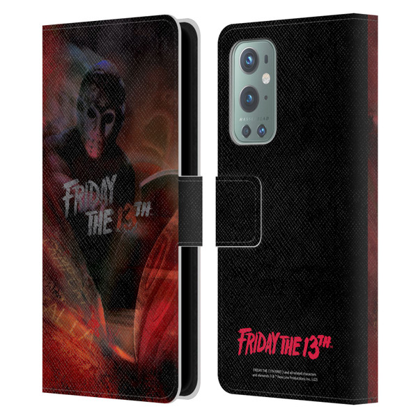 Friday the 13th Part III Key Art Poster Leather Book Wallet Case Cover For OnePlus 9