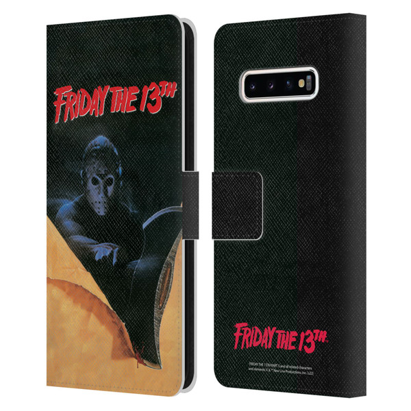 Friday the 13th Part III Key Art Poster 2 Leather Book Wallet Case Cover For Samsung Galaxy S10+ / S10 Plus