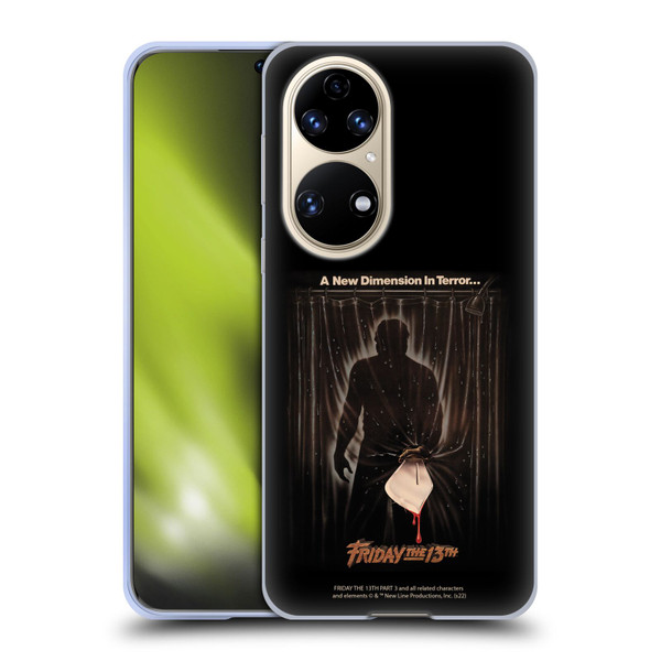 Friday the 13th Part III Key Art Poster 3 Soft Gel Case for Huawei P50