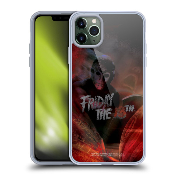 Friday the 13th Part III Key Art Poster Soft Gel Case for Apple iPhone 11 Pro Max