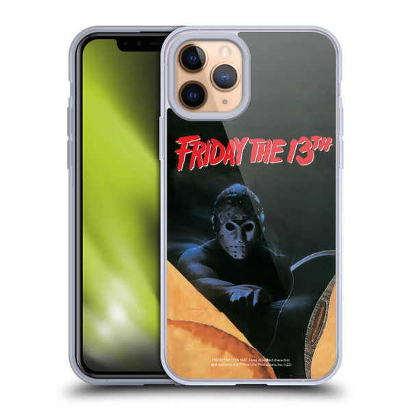Friday the 13th Part III Key Art Poster 2 Soft Gel Case for Apple iPhone 11 Pro